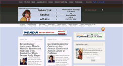 Desktop Screenshot of holistichealthtalkradioforwomen.com